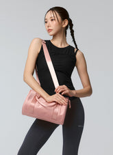 Glossy 2-Way Cylinder Bag